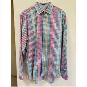 Beautiful colorful Bugatchi shirt. Size XL.